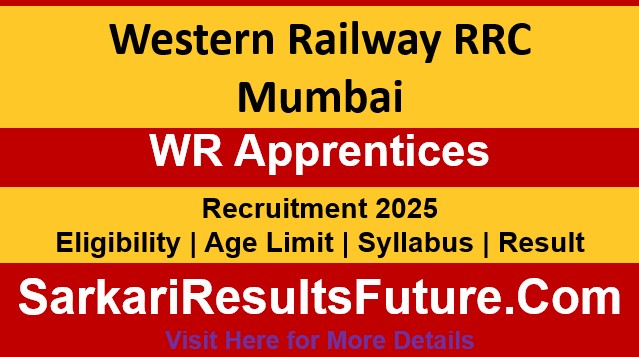 Railway RRC WR Apprentice Online Form 2026 for 5349 Post
